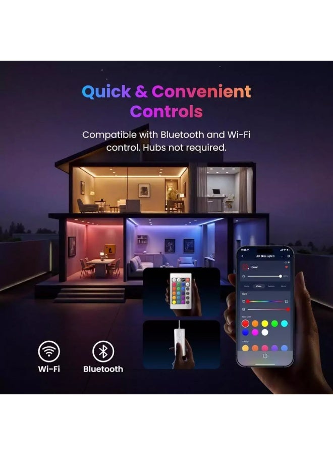 SwitchBot LED Strip Light 3 | 16.4ft 16m+ Colors - Image 5